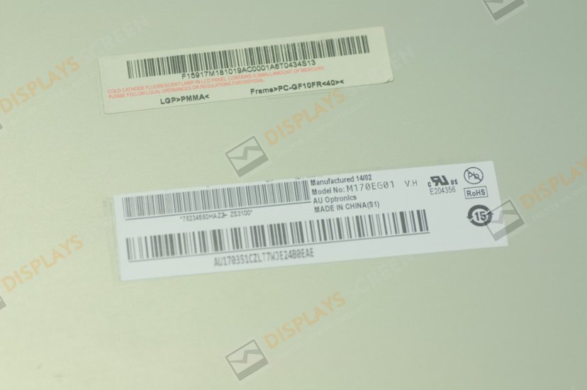Original 17" Industrial LCD Display Screen M170EG01 VH V.H (1280*1024)