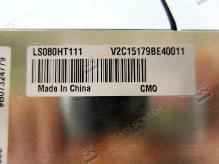 Original LS080HT111 CMO Screen 8.0" 800x600 LS080HT111 Display
