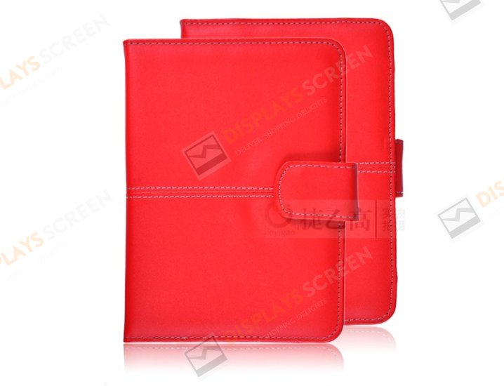 PU Leather Red 7 Inch Folio Case Cover For Google Nexus 7 Asus Tablet