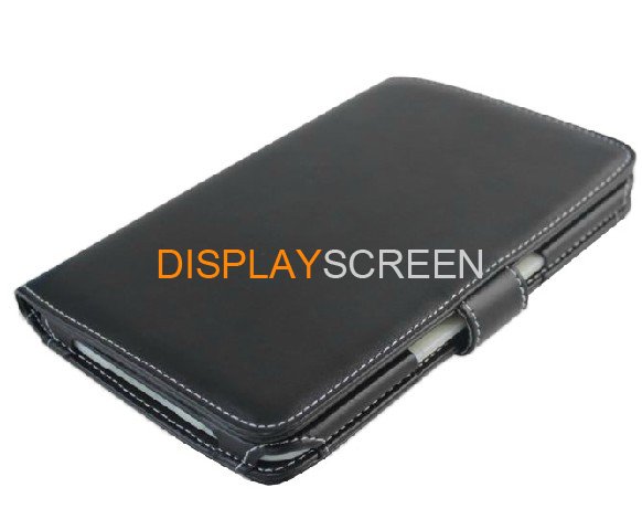 PU Leather Black Book Style Case Cover For Amazon Kindle Keyboard 3G