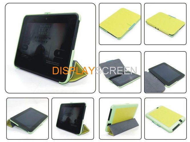 7 Inch Ultra-thin PU Leather Book style Case Cover For Amazon Kindle fire HD With Auto Wake/Sleep