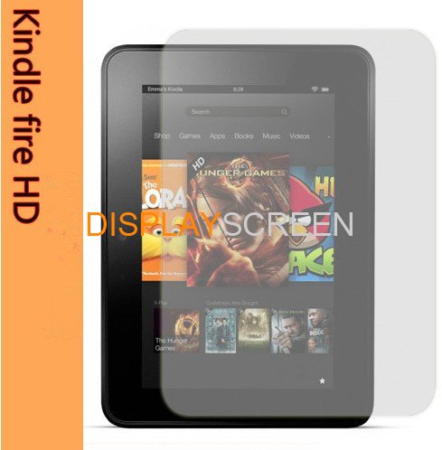 7\" LCD Screen Protector Cover Guard Crystal Clear For Amazon kindle fire HD