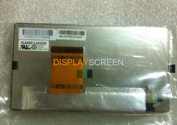 6.1\" CLAA061LA0ACW 800*480 LCD Screen Display Panel