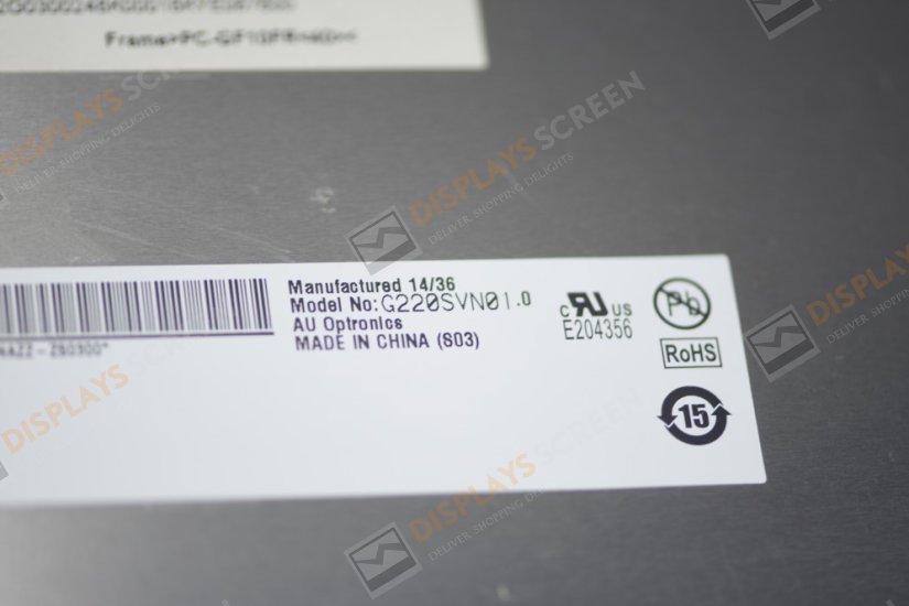 Original G220SVN01.0 AUO Screen 22" 1680*1050 G220SVN01.0 Display
