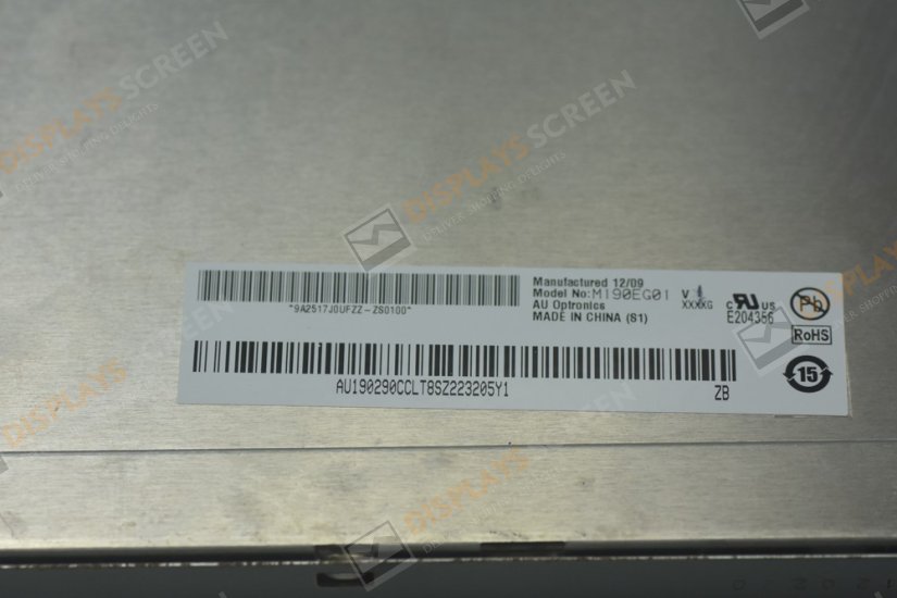 Original M190EG01 V.1 AUO Screen 19" 1280*1024 M190EG01 V.1 Display