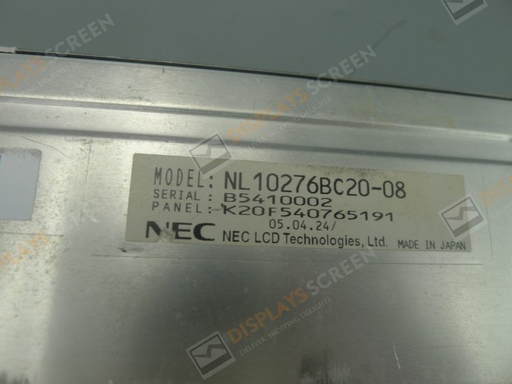Original NL1027BC20-08 NEC Screen 10.4" 1024*768 NL1027BC20-08 Display