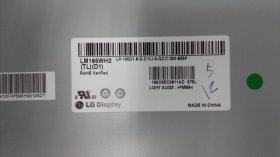 Original LM185WH1-TLD1 LG Screen 18.5" 1366*768 LM185WH1-TLD1 Display