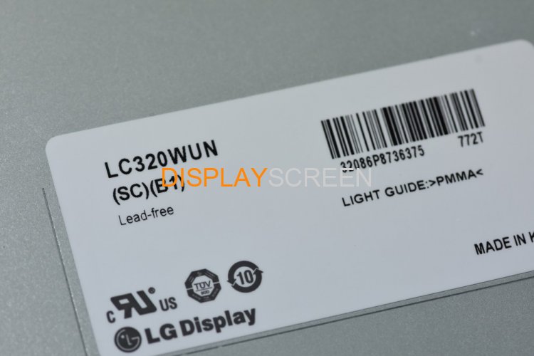 Original LC320WUN-SCB1 LG Screen 31.5" 1920*1080 LC320WUN-SCB1 Display