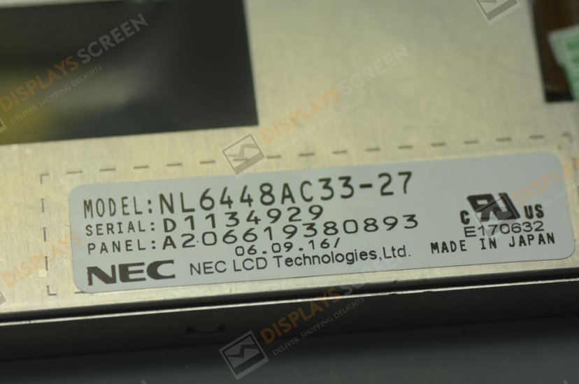 Original NL6448AC33-27 NEC Screen 10.4" 640*480 NL6448AC33-27 Display