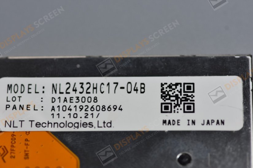 Original NL2432HC17-04B NEC Screen 2.7" 240*320 NL2432HC17-04B Display