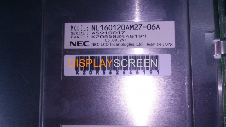 Original NL160120AM27-06A NEC Screen 21.3\" 1600*1200 NL160120AM27-06A Display