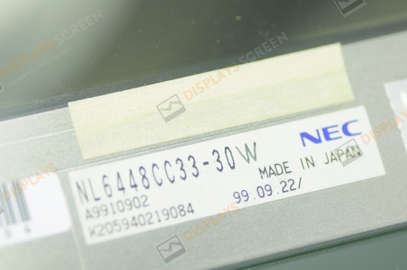 Original NL6448CC33-30W NEC Screen 10.4" 640*480 NL6448CC33-30W Display