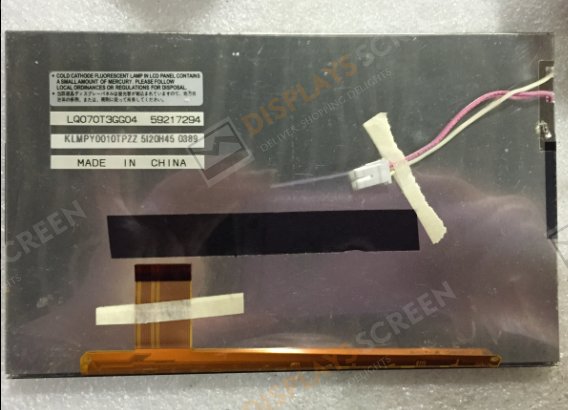 Original LQ070T3GG04 SHARP Screen 7\" 480x234 LQ070T3GG04 Display