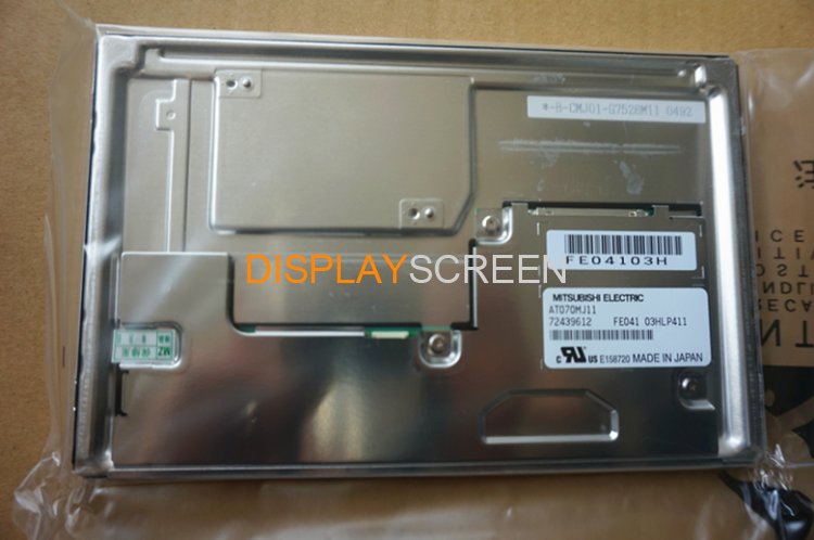 Orignal Mitsubishi 7.0-Inch AT070MJ11 LCD Display 800×480 Industrial Screen