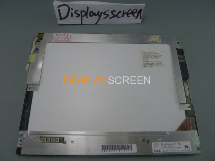 NL6448AC33-18 NEC 10.4" TFT 640*480 LCD Panel Display NL6448AC33-18B LCD Screen Display
