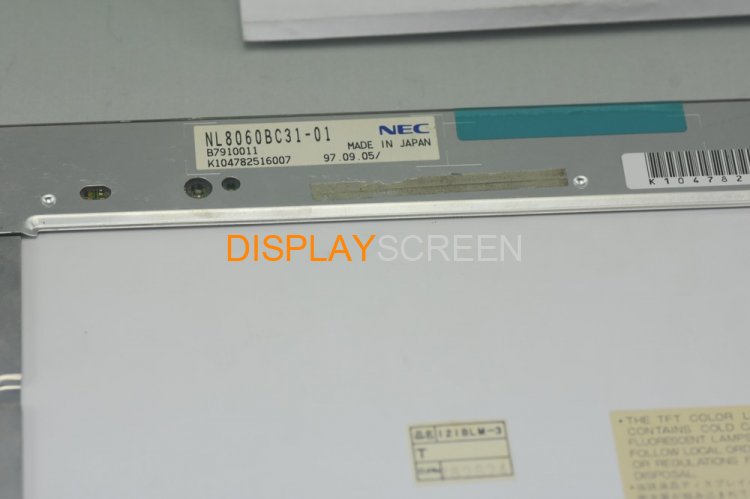 NL8060BC31-01 NEC 12.1" TFT LCD Panel Display NL8060BC31-01 LCD Screen Display