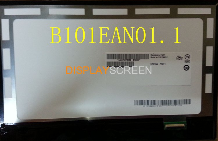 Original B101EAN01.1 AUO Screen 10.1\" 1280×800 B101EAN01.1 Display
