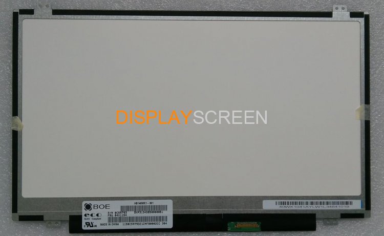 Original HB140WX1-401 BOE Screen 14\" 1366×768 HB140WX1-401 Display