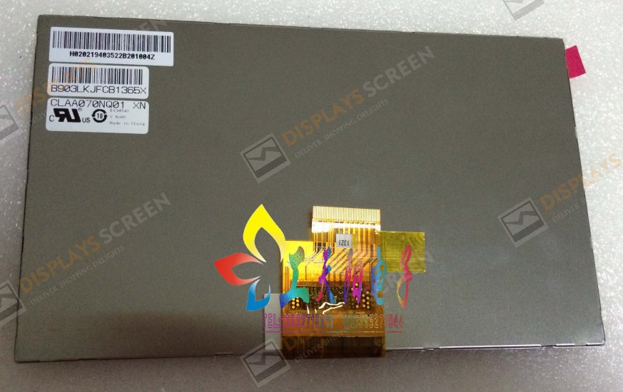 Original CLAA070NQ01 XN CPT Screen 7\" 1024*600 CLAA070NQ01 XN Display