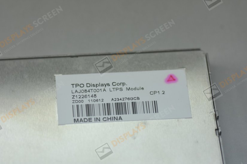 Original LAJ084T001A TPO Screen 8.4" 800x600 LAJ084T001A Display