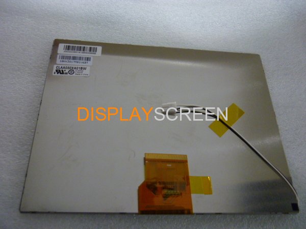 Original CLAA080XA01BW CPT Screen 8.0\" 1024×768 CLAA080XA01BW Display