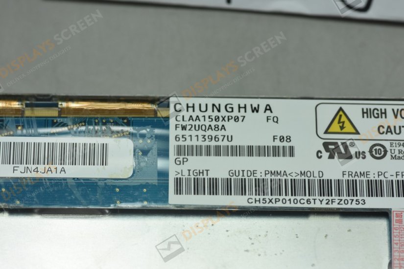 Original CLAA150XP07FQ CPT Screen 15" 1024*768 CLAA150XP07FQ Display