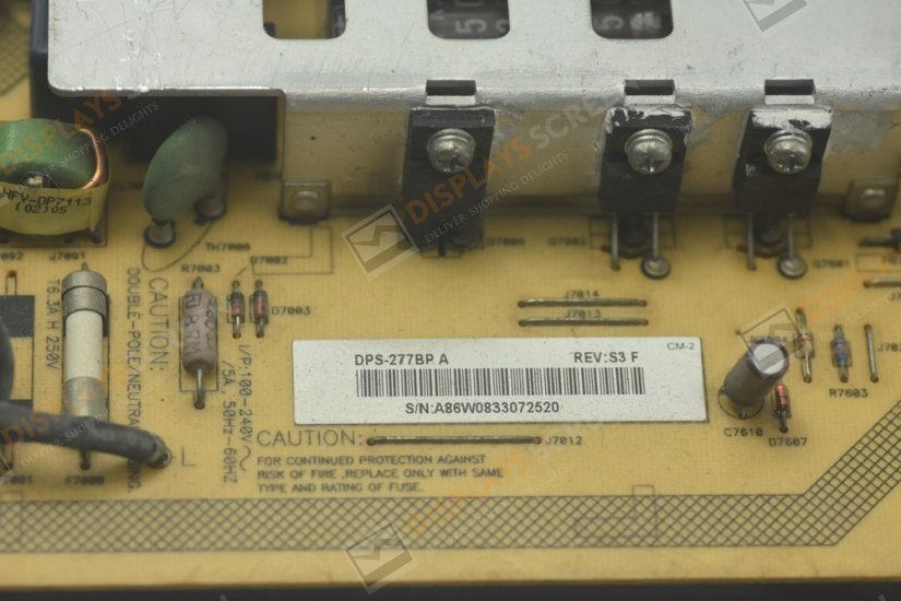 Original RDENCA295WJQZ Sharp DPS-277BPA Power Board