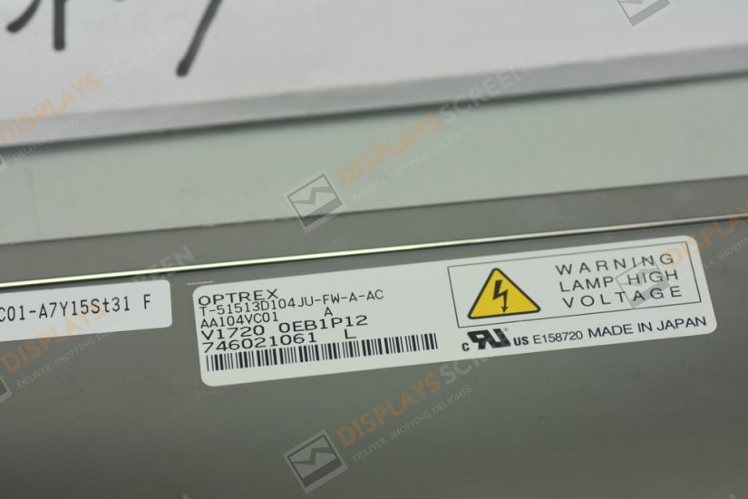 Original T-51513D104JU-FW-A-AC Mitsubishi Screen 10.4" 640×480 T-51513D104JU-FW-A-AC Display
