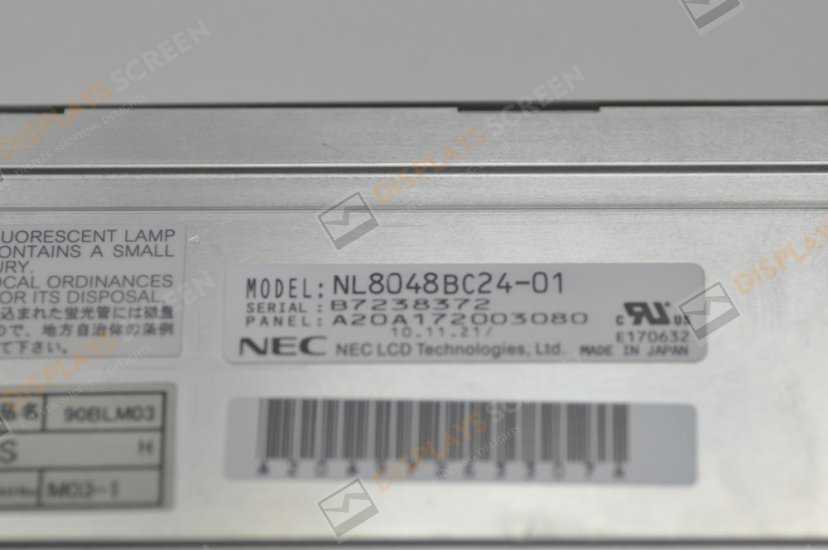 Original NL8048BC24-01 NEC Screen 9" 800*480 NL8048BC24-01 Display