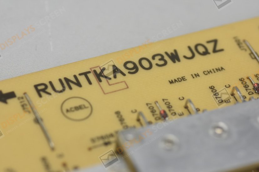 Original RUNTKA903WJQZ Sharp QPWBS0398SNPZ PSD-0863 Power Board