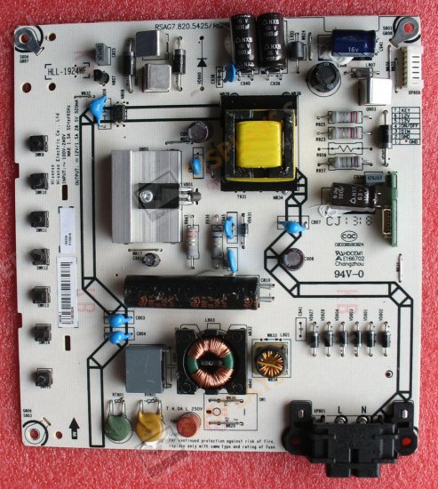 Original RSAG7.820.5425 Hisense Power Board
