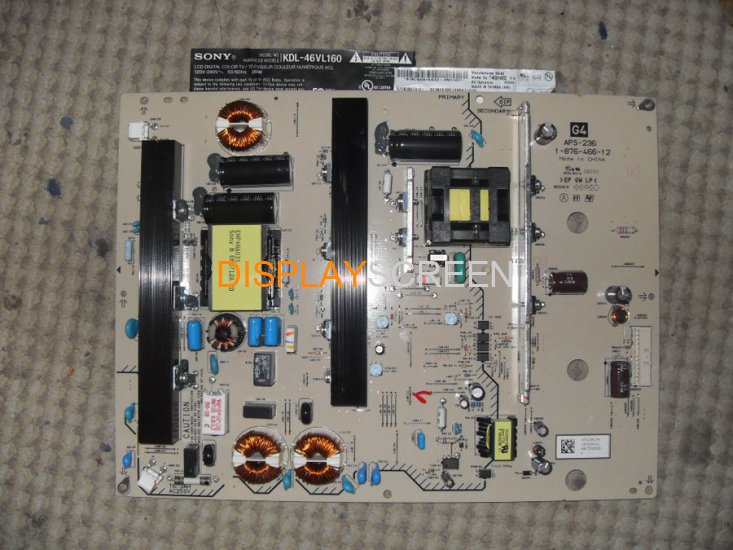Original APS-236 Sony 1-876-466-11/12 Power Board