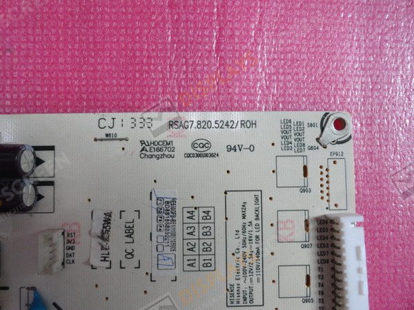 Original RSAG7.820.5242/ROH Hisense HLE-4255WA Power Board