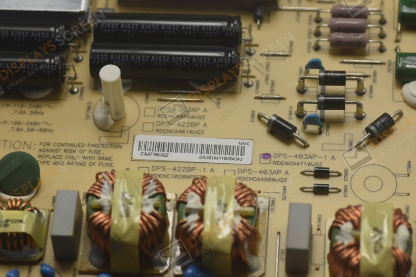 Original RDENCA471WJQZ Sharp DPS-403AP-1 A Power Board