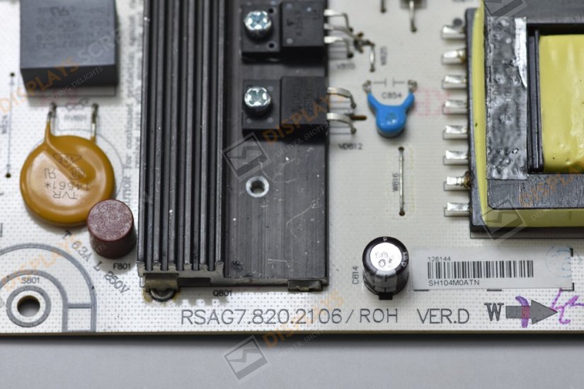 Original RSAG7.820.2106/ROH Hisense HLP3240WA Power Board