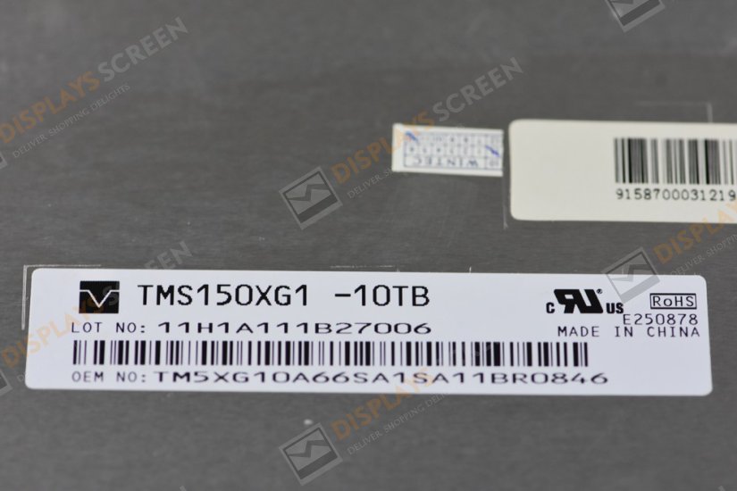 Original TMS150XG1-10TB TIANMA Screen 15" 1024*768 TMS150XG1-10TB Display