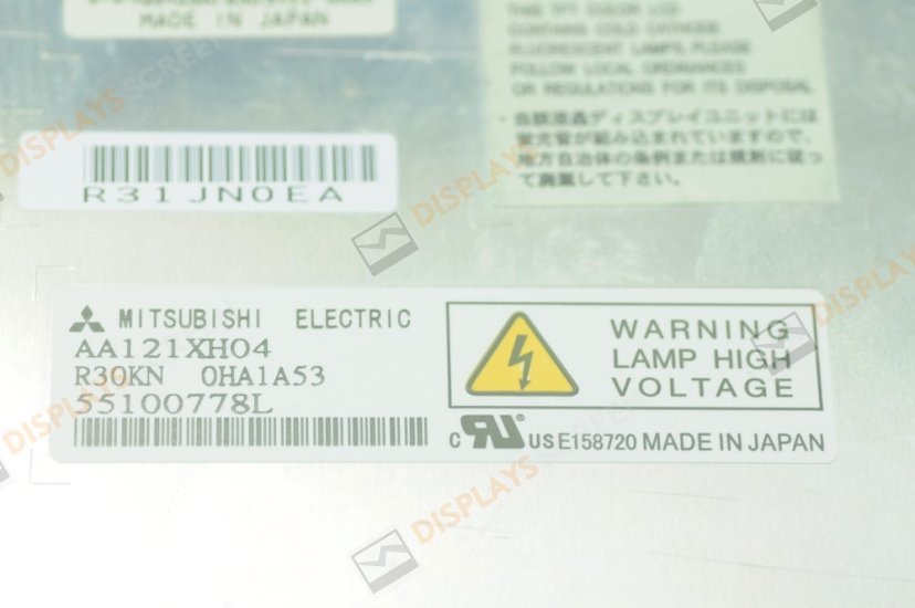 Original AA121XH04 Mitsubishi Screen 12.1" 1024*768 AA121XH04 Display