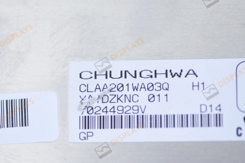 Original CLAA201WA03Q CPT Screen 21" 800X480 CLAA201WA03Q Display