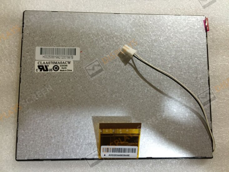 Original CLAA070MA0ACW CPT Screen 7\" 800*600 CLAA070MA0ACW Display