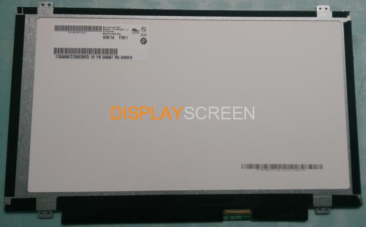 Original B140XTN03.1 AUO Screen 14\" 1366×768 B140XTN03.1 Display
