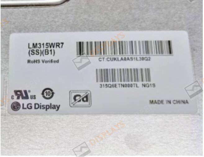Original LG LM315WR7-SSB1 Screen 32\" 3840*2160 LM315WR7-SSB1 Display