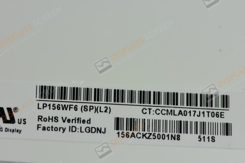 Original LP156WF6-SPL2 LG Screen 15.6" 1920×1080 LP156WF6-SPL2 Display
