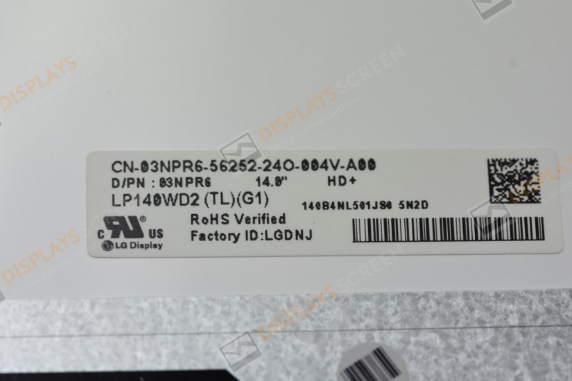 Original LP140WD2-TLG1 LG Screen 14" 1600×900 LP140WD2-TLG1 Display