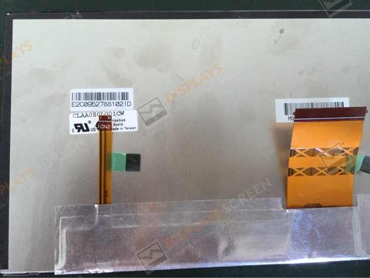 Original CLAA080LG01CW CPT Screen 8\" 800×480 CLAA080LG01CW Display