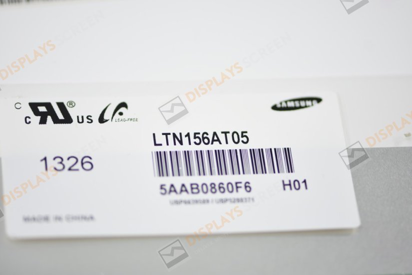 Original LTN156AT05-H01 SAMSUNG Screen Panel 15.6" 1366x768 LTN156AT05-H01 LCD Display