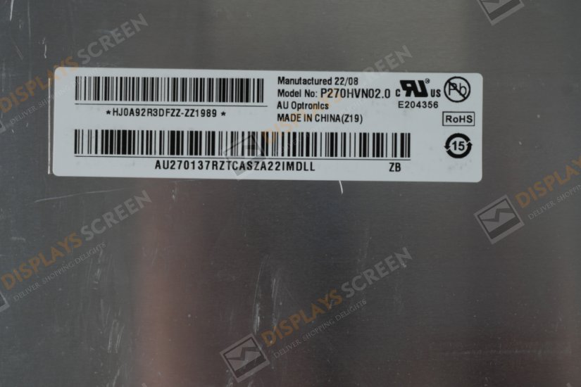 Original P270HVN02.0 AUO Screen 27.0" 1920*1080 P270HVN02.0 Display