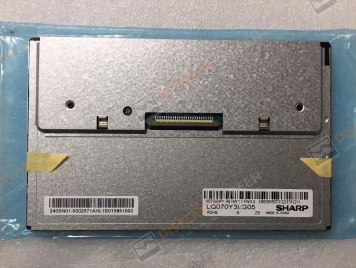 Original LQ070Y3DG05 Sharp Screen 7.0\" 800*480 LQ070Y3DG05 Display
