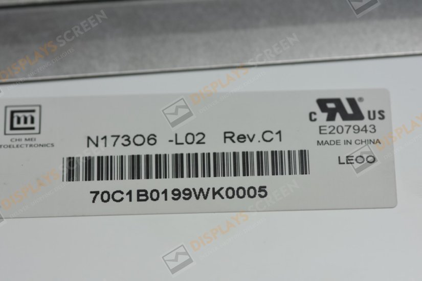 Original N173O6-L02 Innolux Screen 17.3" 1600×900 N173O6-L02 Display