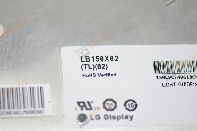 Original LB150X02-TL02 LG Screen 15" 1024×768 LB150X02-TL02 Display