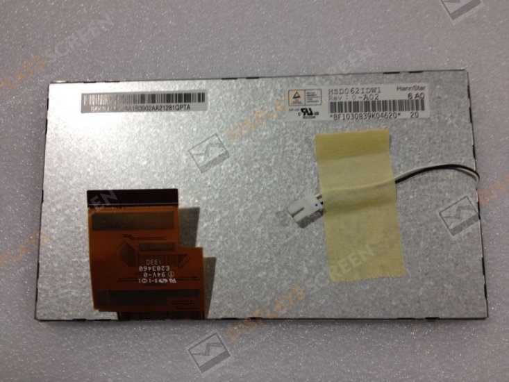 Original CLAA062LA01CW CPT Screen 6.2\" 800×480 CLAA062LA01CW Display